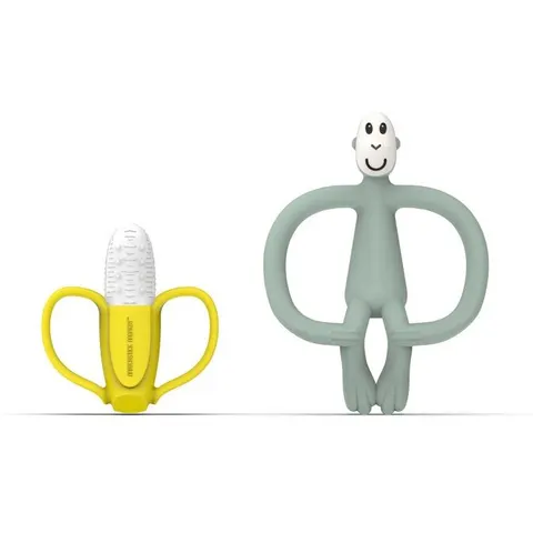 Matchstick Monkey Banana Soother & Monkey Teether gift set for children – image 3