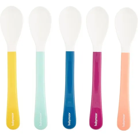 Babymoov Spoons Multicolor spoon 8m+ Multicolor 5 pc – image 2