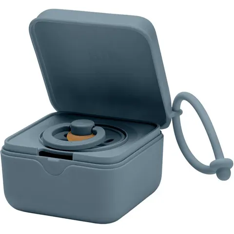 BIBS Dummy Case dummy box Petrol 1 pc – image 2