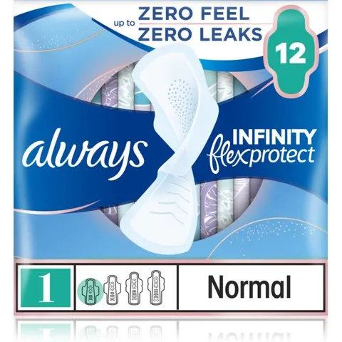 Always Infinity Normal Size 1 sanitary towels 12 pc – image 2