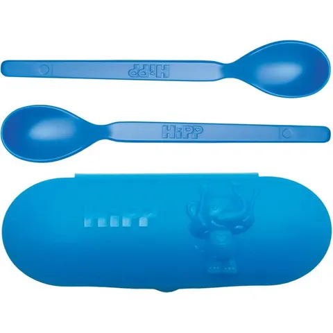 Hipp Spoons Set dinnerware set for travelling Blue – image 2
