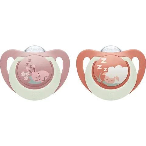 NUK First Choice Night 6-18 m dummy 2 pc – image 2