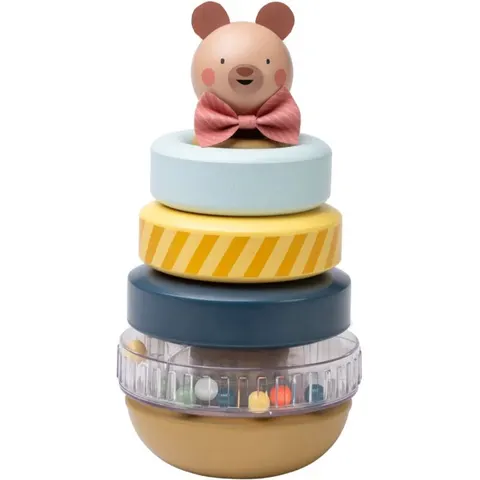 Taf Toys Pyramida Bear stackable tower 9m+ 1 pc – image 2