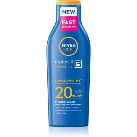 Nivea Sun Protect & Moisture Lotion SPF 20 200ml – image 2