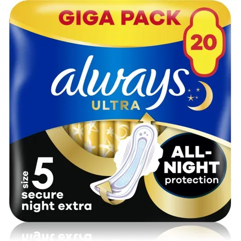Always Ultra Secure Night Extra sanitary towels 20 pc – image 2