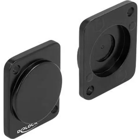 DELOCK 86791 - D-type cover, black – image 2
