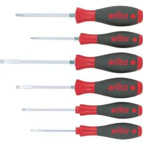 Wiha SoftFinish Slotted/Phillips Screwdriver Set, 6 Piece – image 2