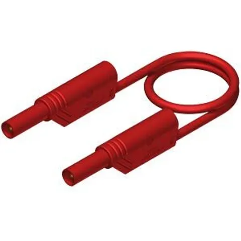 HIRSCHMANN TEST & MEASUREMENT MLSS WS 100-1 RT - safety silicone test lead, stackable, 1m – image 2
