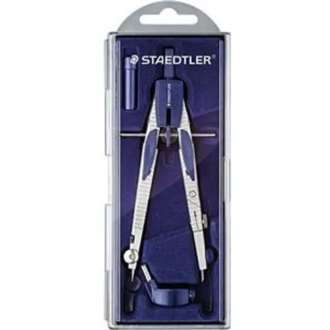 STAEDTLER 553 01 - Quick-adjustment compass, with hinged cover case – image 2