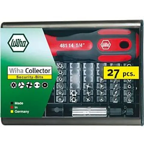 Wiha Security Mixed Screwdriver Bit Set, 27 Piece – image 2