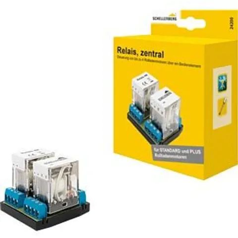 SCHELLENBERG AS 24200 - Roller shutter isolating relay, central, 4-fold – image 2