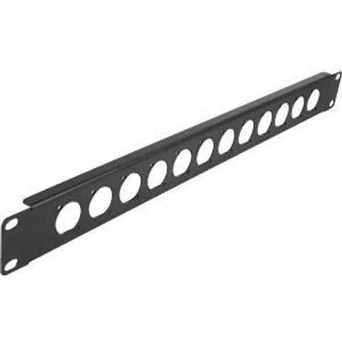 "DELOCK 86500 - 19"" D-Type Patch Panel 12 Port black" – image 2