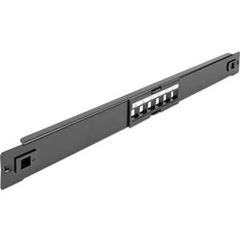 "DELOCK 66820 - 19"" Keystone Patch Panel 6 Port tool free" – image 2
