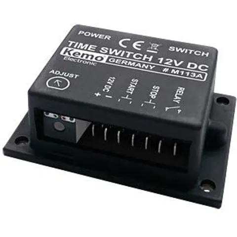KEMO M 113A - Time switch, 12 - 15 V/DC – image 2