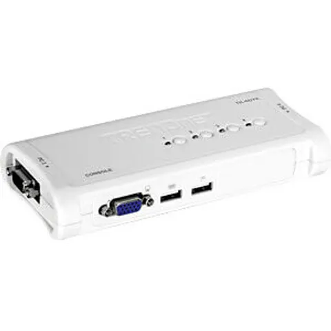 TRENDNET TRN TK-407K - 4-Port KVM Switch, VGA – image 2