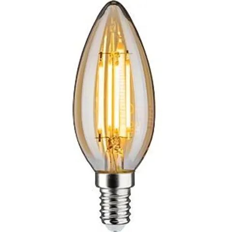 Paulmann - Standard LED Candle Bulb 4.7W E14 Gold Light – image 2