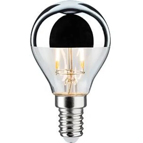 Paulmann - Standard LED Drop Crown Mirror Bulb 2.6W E14 Silver – image 2
