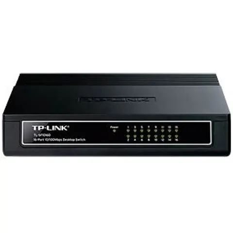 TP-Link TL-SF1016D network switch Fast Ethernet (10/100) Black – TLSF1016D – image 2