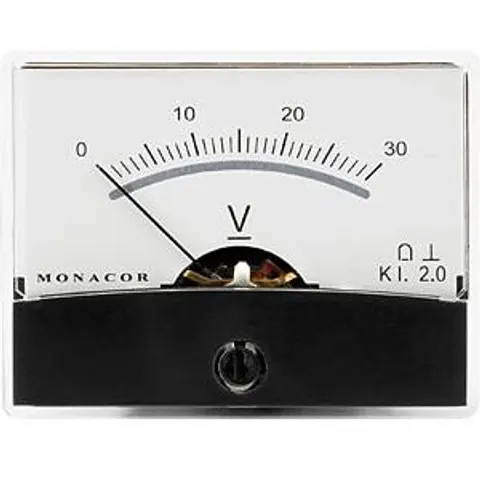 MONACOR MON PM-2/30V - Moving coil meter, 30 V – image 2