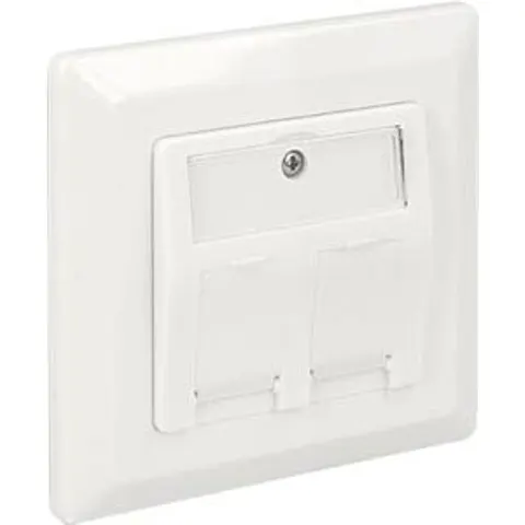 DELOCK 86202 - Keystone junction box, 2 port – image 2