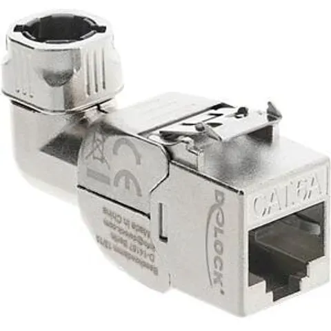 DELOCK 90797 - Keystone Module RJ45 jack to LSA Cat.6a, 90° – image 2