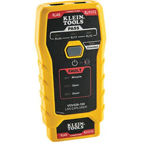 KLEIN TOOLS KLT VDV526-100 - LAN Explorer™ data tester with remote unit – image 2