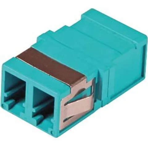 EFB-ELEKTRONIK EFB 53516.1 - Fiber optic coupling, LC duplex, multimode, aqua – image 2