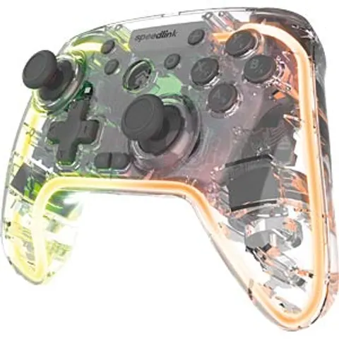 SPEEDLINK SL-650115-CR - Gamepad, Bluetooth, USB, for PC, transparent – image 2