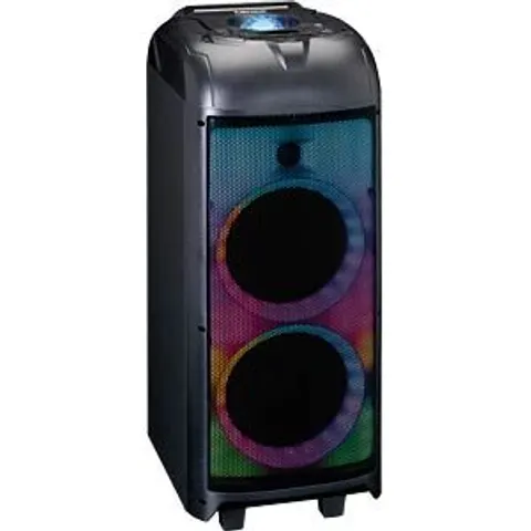 LENCO PA-260BK - Speaker, Bluetooth, stereo, light effects, black – image 2