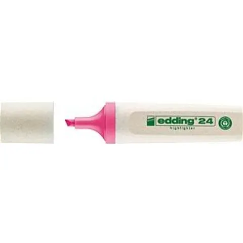 EDDING 24PI - eco-friendly text marker, pink – image 2