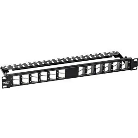 TRENDNET "TRN TC-KP24SA - 19"" Keystone Patchpanel, 24-Port" – image 2