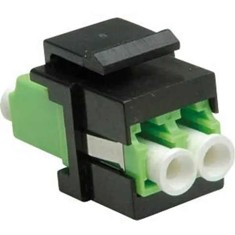 ROLINE 21170060 - Keystone module, fibre-optic coupling, LC duplex, OM5 – image 2