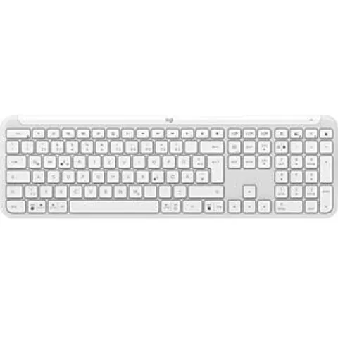 LOGITECH K950WS - Wireless keyboard, Logi Bolt/Bluetooth, white, DE – image 2