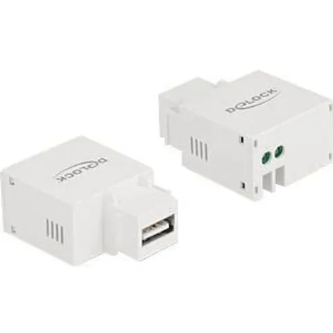 DELOCK 87791 - Keystone Module USB Type-A Charging Port 2.1 A white – image 2