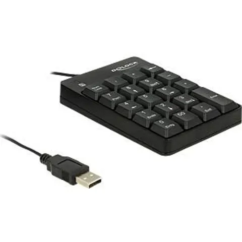 DELOCK 12481 - USB Key Pad 19 keys black – image 2
