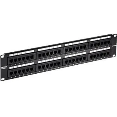 TRENDNET TRN TC-P48C5E - Patchpanel, 48-Port, Cat.5e, 2 HE – image 2