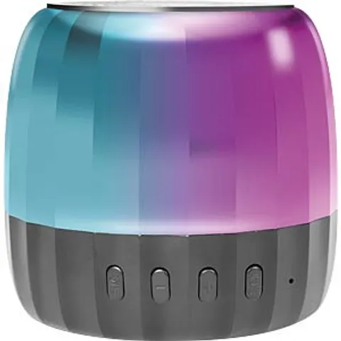 LogiLink Speaker. portable. BT 5.2. micro SD. RGB light. black – image 2
