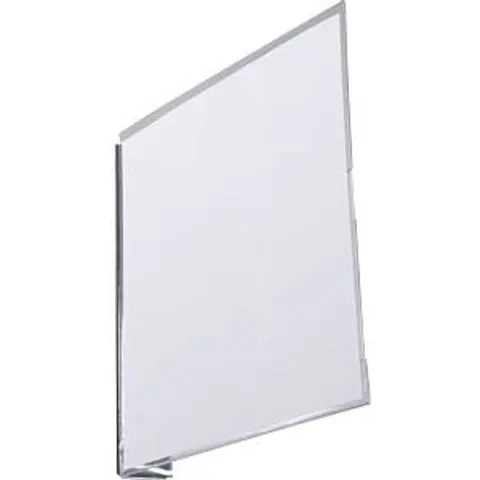 Durable 187119 sign holder/information stand Plastic Transparent – image 2