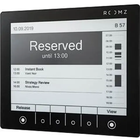 ROOMZ DISPLAY SW - Spatial planning display, ROOMZ, black – image 2