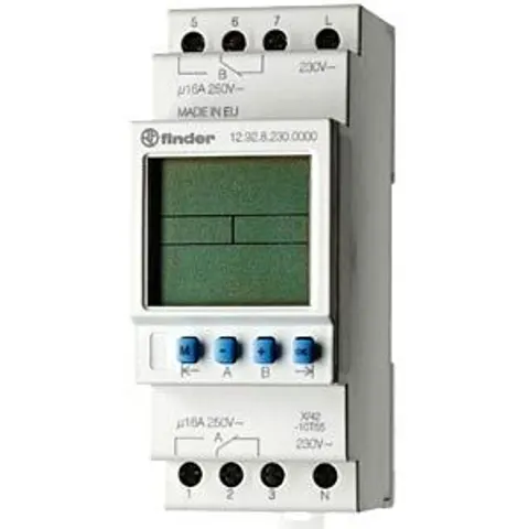 FINDER FIN 12.92 - 2-channel timer, electronic, astronomical – image 2