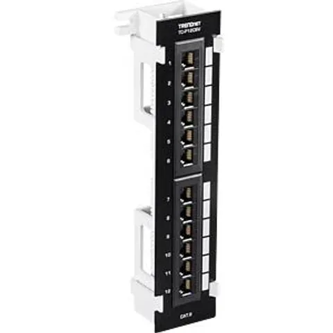 TRENDNET TRN TC-P12C6V - Patchpanel, 12-Port, Cat.6 – image 2