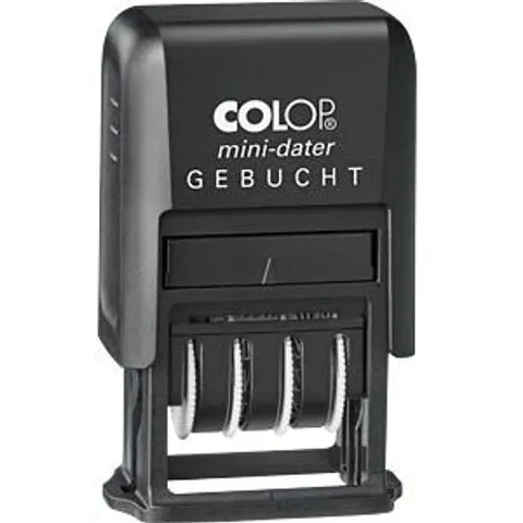 "COLOP S160L3D02 - Stamp, date, ""Gebucht""" – image 2