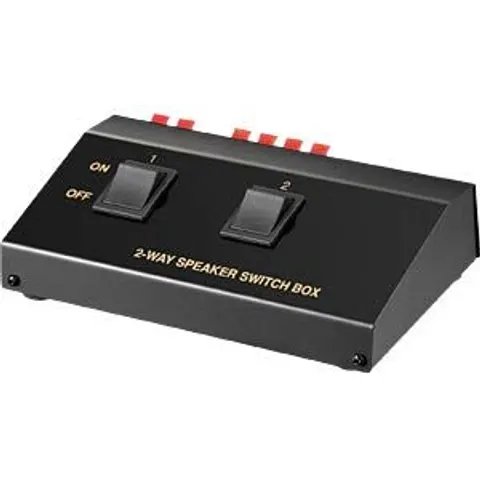 GOOBAY 60928 - Loudspeaker switch box 2-fold – image 2