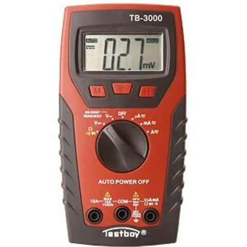 TESTBOY 3000 - Digital multimeter with voltage sensor and LED lamp – image 2