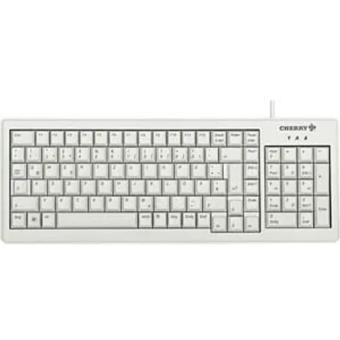CHERRY G84-5200LCMDE-0 - Keyboard - USB - gray - compact - German – image 2