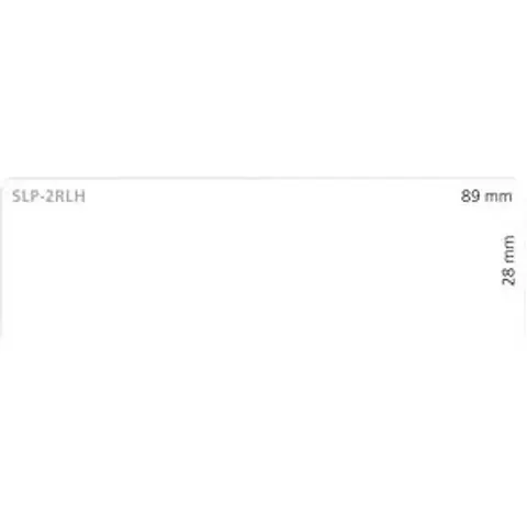 Seiko Instruments SLP-2RLH White Self-adhesive printer label – image 2