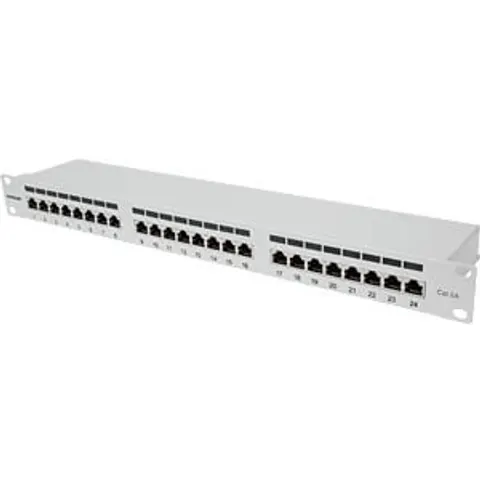 INTELLINET "INT 720854 - 19"" Patch Panel 24 Port Cat.6A" – image 2