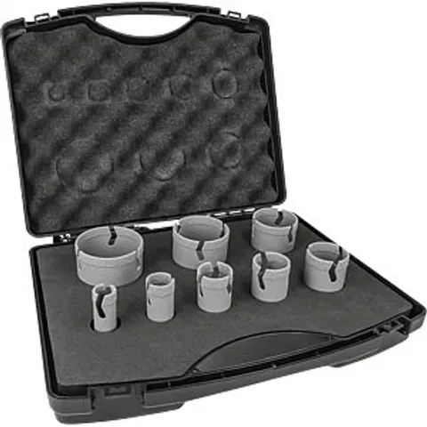 HELLER 324991 - Tile drill bits, Cera Expert Highspeed case, 8-piece – image 2