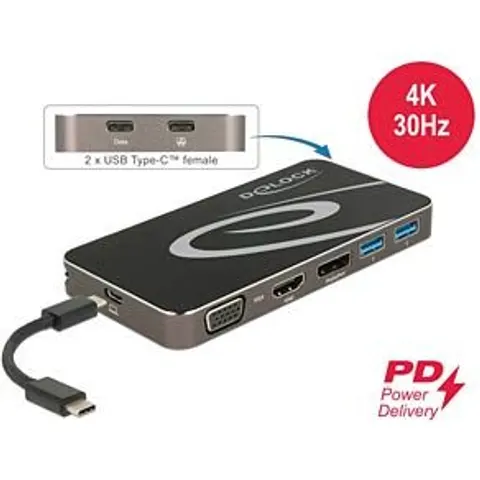 DELOCK 87773 - Docking Station, USB Type-C, Laptop – image 2
