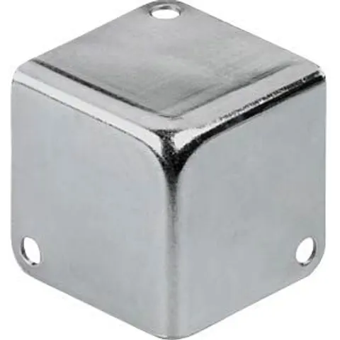MONACOR MON MZF-8502 - Metal case corner, silver – image 2